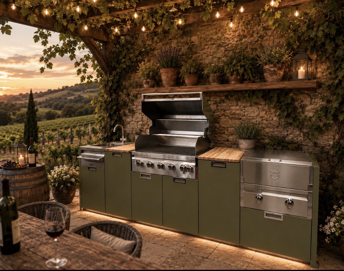 A serious kitchen for the home cook.
